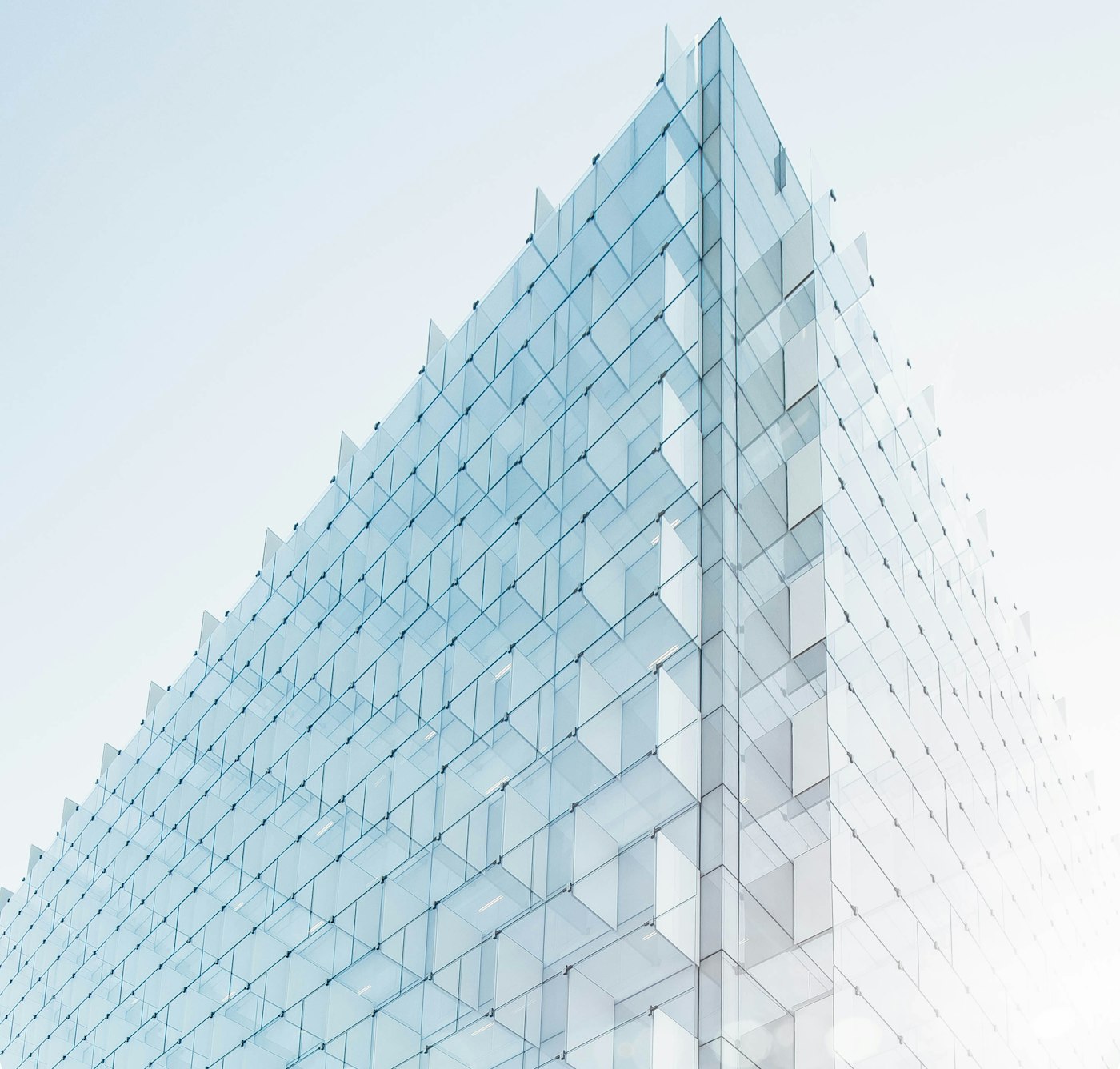 玻璃幕墙的几何结构 — Geometric grid of a glass façade